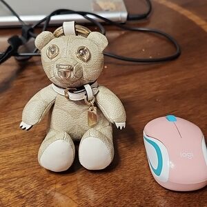 Little Coach Bear Purse Charm